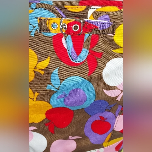 Max Collection Kids Apple Print Pull On Fashion Boot NIB - Picture 6 of 11